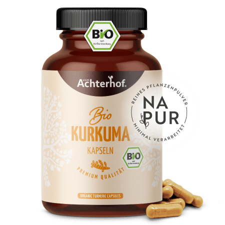 Bio Kurkuma Kapseln (180 Kapseln)