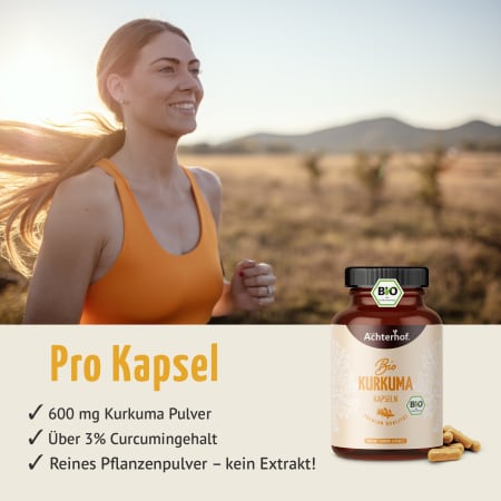 Kurkuma Kapseln: 2+1 Aktion