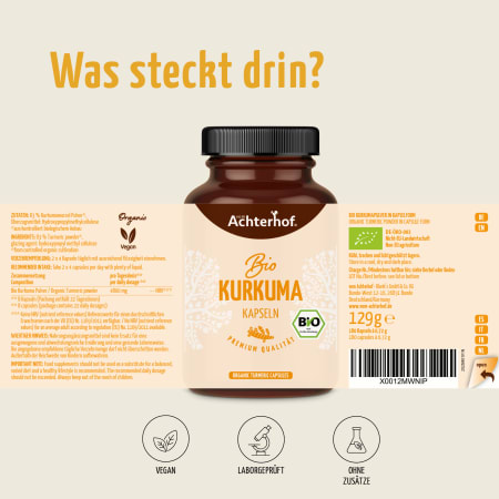 Kurkuma Kapseln: 2+1 Aktion