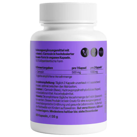 L-Carnosin 500mg (60 Kapseln)