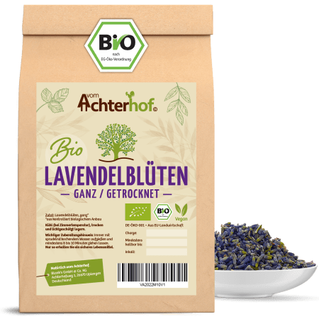 Lavendelblüten ganz Bio (500g)