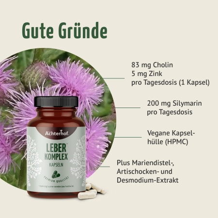 Leber Komplex Kapseln (120 Kapseln)