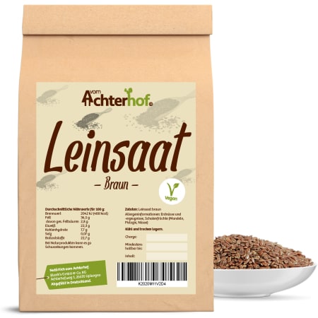 Leinsaat braun (1000g)