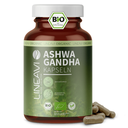 LINEAVI Ashwagandha Kapseln bio (150 Kapseln)