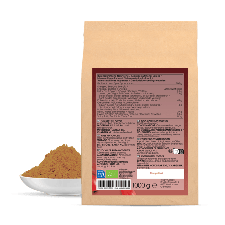 LINEAVI Hagebuttenpulver bio (1000g)