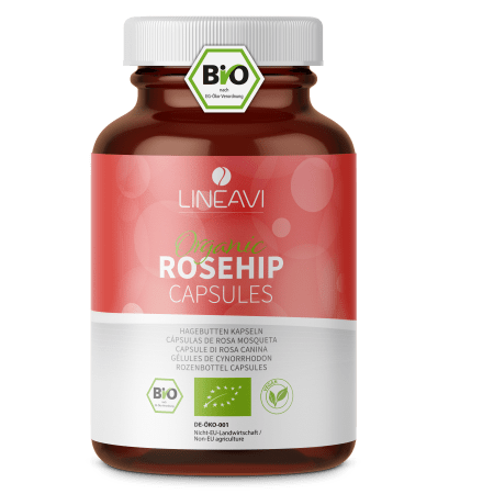 LINEAVI Rosehip Capsules organic (180 capsules)