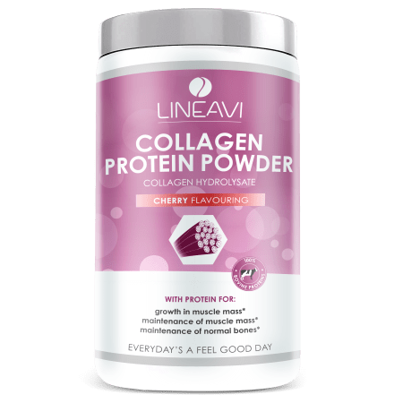 LINEAVI Kollagen Proteinpulver - 400g - Kirsche