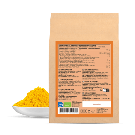 LINEAVI Kurkumapulver bio (1000g)