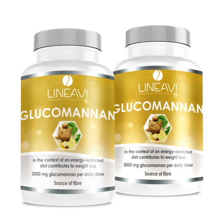 Doppelpack: LINEAVI Glucomannan (2x120 Kapseln)