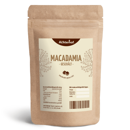 Macadamianüsse geschält (500g)