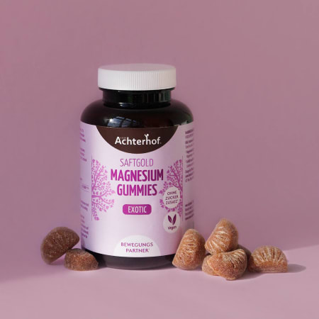 Saftgold Magnesium Gummies Exotische Früchte (60 Stück)