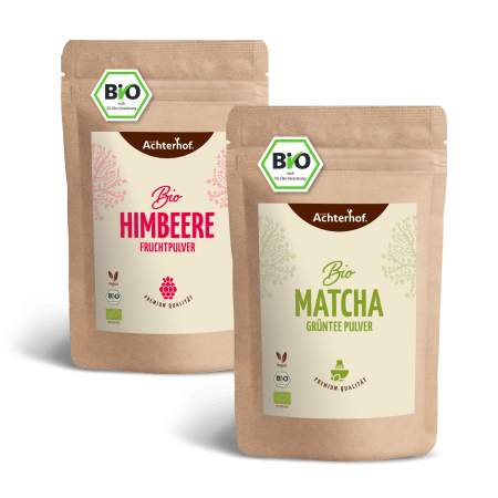 Bio Raspberry Matcha Set