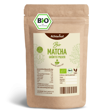 Bio Matcha Grüntee Pulver (250g)