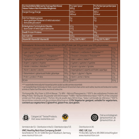 MaxClear - 420g - Cola