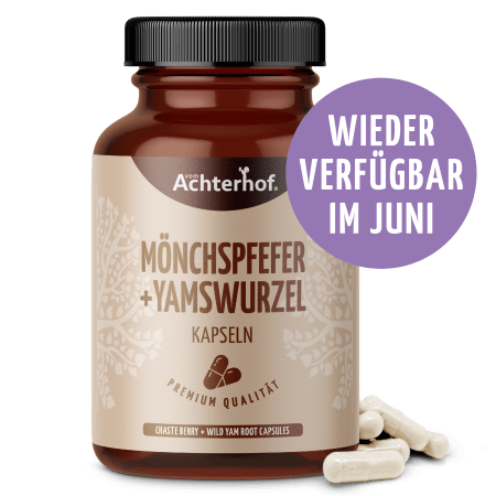 Mönchspfeffer + Yamswurzel Kapseln (120 Kapseln)
