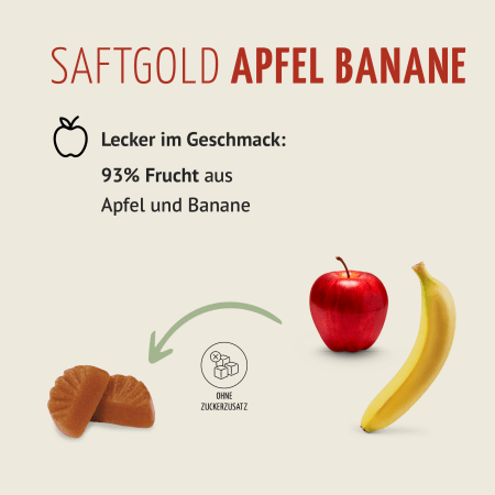 Saftgold Multivitamin Kids Gummies Apfel Banane (190 Stück)