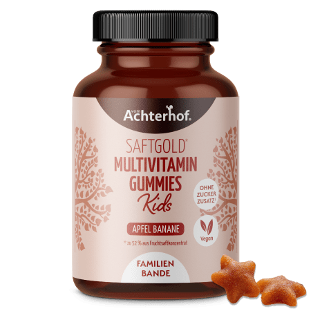 Saftgold Multivitamin Kids Gummies Apfel Banane (190 Stück)