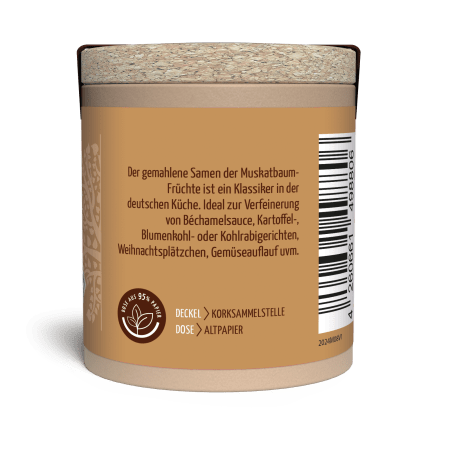 Muskatnuss gemahlen Bio (35g)