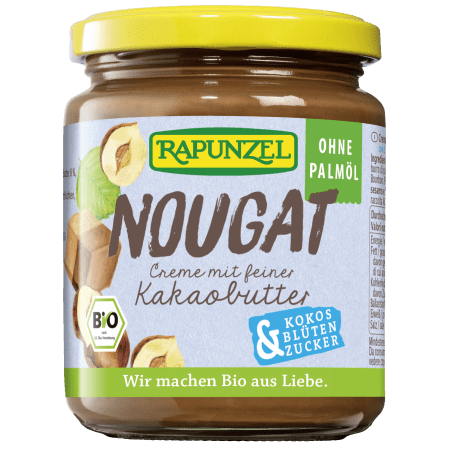 Nougat-Creme mit Kokosblütenzucker (250g)