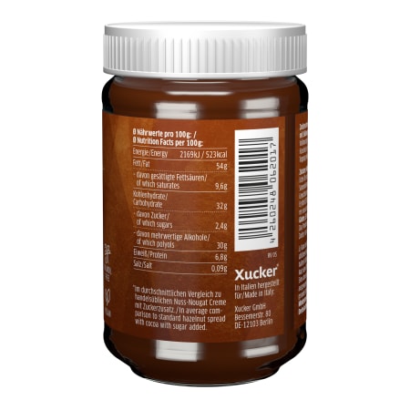 Nut-Nougat Spread met erytritol (300g)