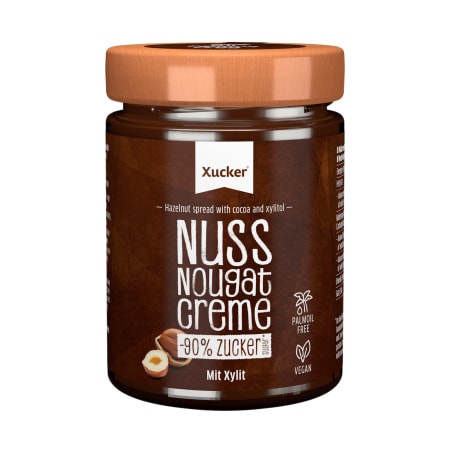 Nuss-Nougat Creme mit Xylit (300g)