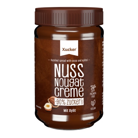 Nuss-Nougat Creme mit Xylit (300g)