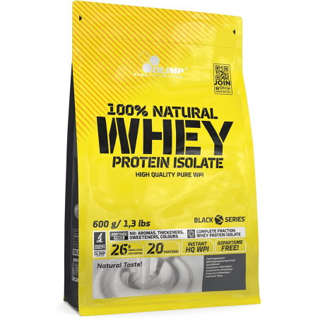 100% Natural Whey Protein Isolate (600g)