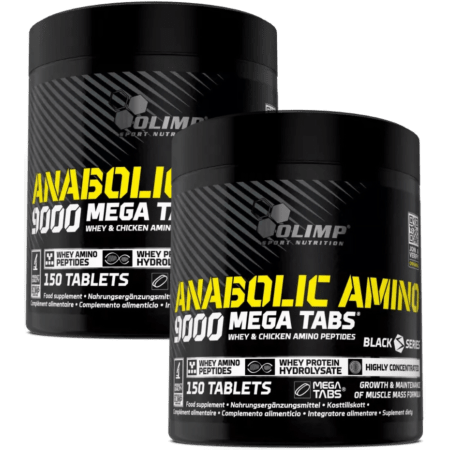 2x Anabolic Amino 9000 Mega Tabs (2x150 Tabletten)