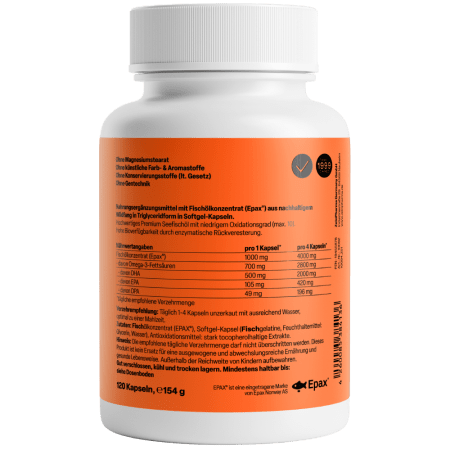 Omega 3 Gold - Brain Edition (120 Kapseln)