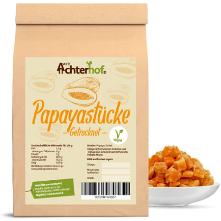 Papaya Stücke (250g)