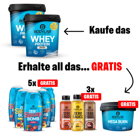 5Für2 Smart Diet-Powerpack mit Gratis Zero Saucen + Zero Sirup Bomb Mix + Mega Burn