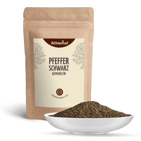 Pfeffer schwarz gemahlen (500g)