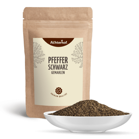 Pfeffer schwarz gemahlen (250g)