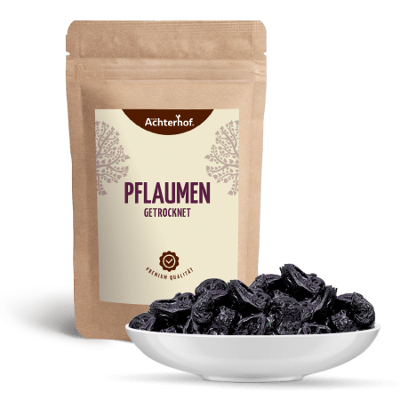 Pflaumen entsteint & getrocknet (500g)