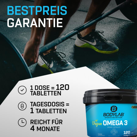 3 x Vegan Omega 3 (120 capsules)
