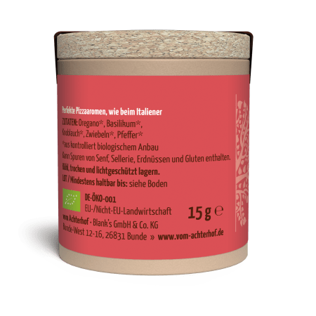 Pizza Gewürzmischung Bio (15g)