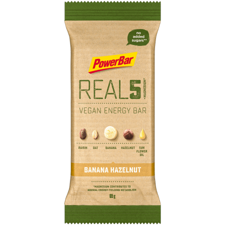 Real5 Vegan Energy Bar (18x65g)
