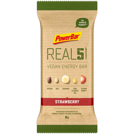 Real5 Vegan Energy Bar (18x65g)