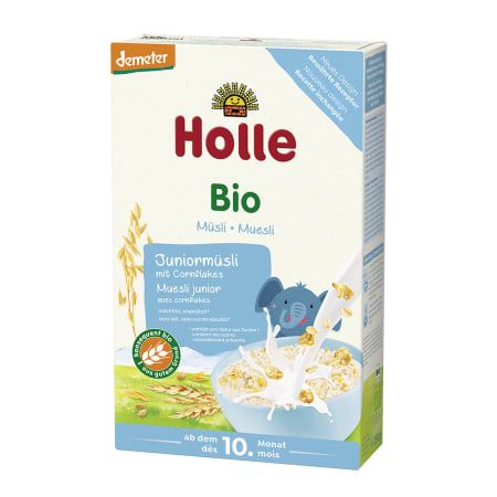Bio-Juniormüsli Mehrkorn mit Cornflakes, ab dem 10. Monat (250g)