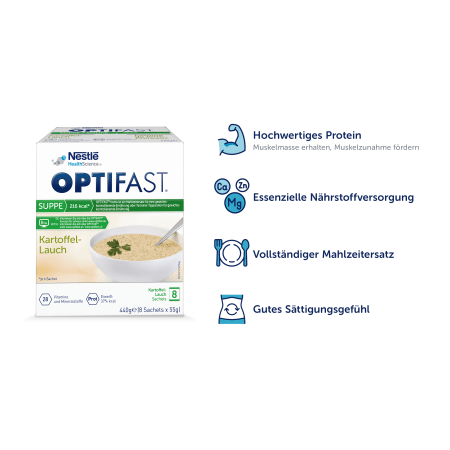 Suppe - 8x55g - Kartoffel/Lauch