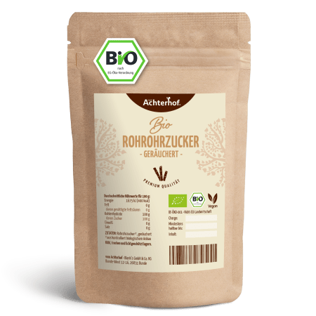 Rohrohrzucker geräuchert Bio (250g)