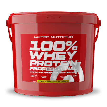 100% Whey Protein Professional - 5000g - Zitrone-Käsekuchen
