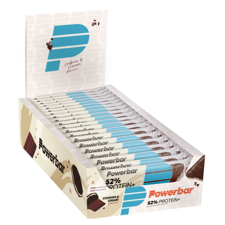 52% Protein Plus Bar - 20x50g - Cookies & Cream