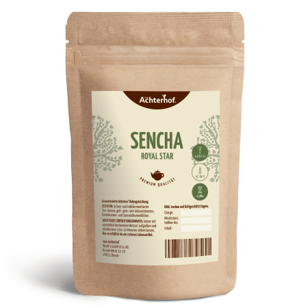 Grüner und halbfermentierter Tee Sencha Royal Star (100g)