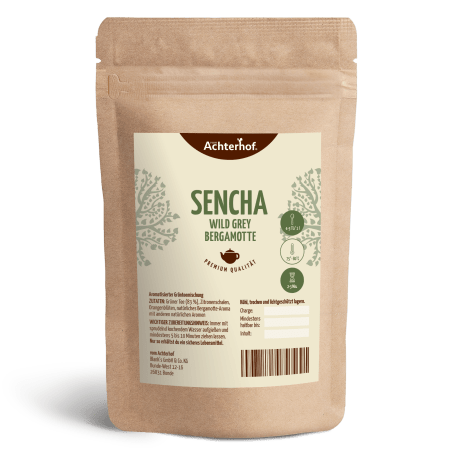 Grüner Tee Sencha Wild Grey Bergamotte (250g)