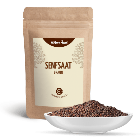 Senfsaat braun ganz (500g)