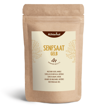Senfsaat gelb ganz (1000g)