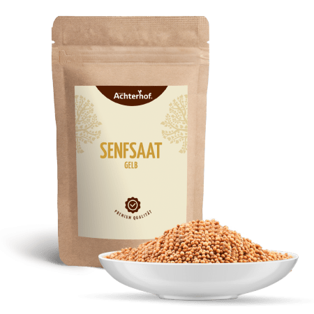 Senfsaat gelb ganz (1000g)