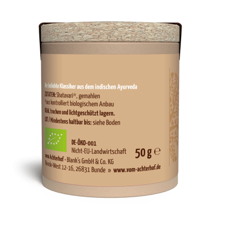 Shatavari Pulver Bio (50g)