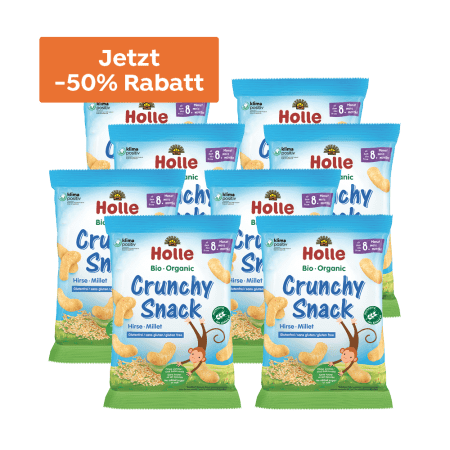 8 x Bio Crunchy Snack Hirse (8x25g)